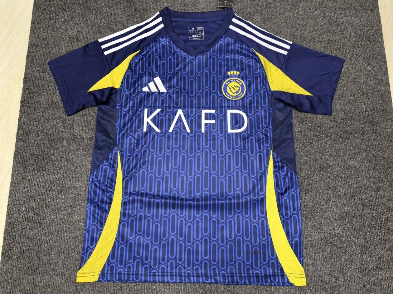 AAA Quality Al-Nassr 24/25 Away Dark Blue Soccer Jersey